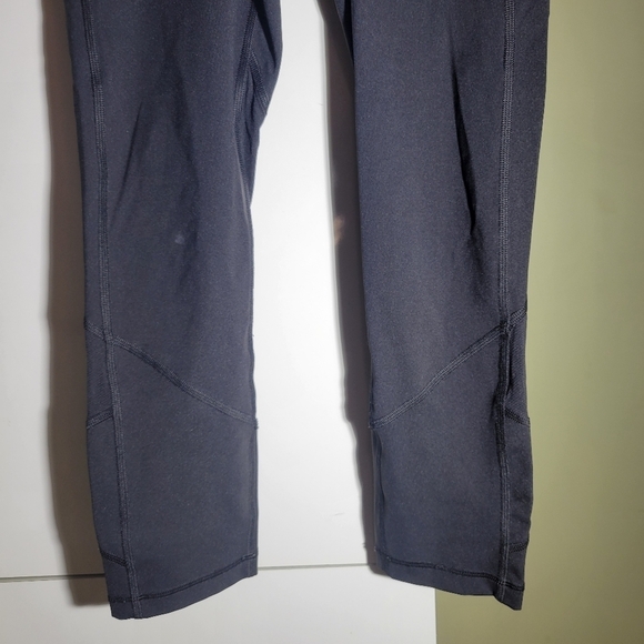 ❤️ 3 for $35 Lululemon Pace Rival  High Rise Crop leggings thigh pockets black 4 - Picture 4 of 11